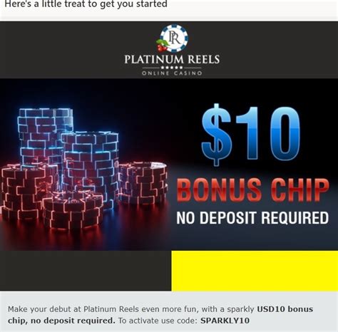 platinum reels no deposit bonus code
